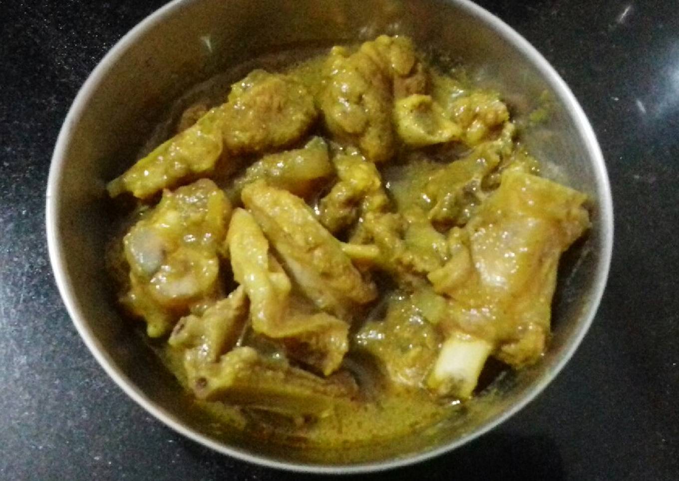 Mutton curry for kids