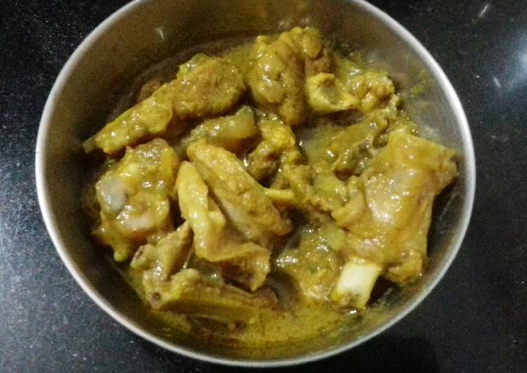 Simple Way to Prepare Favorite Mutton curry for kids