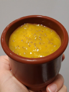 Una foto de Mermelada de mango con toque de jengibre sin azúcar