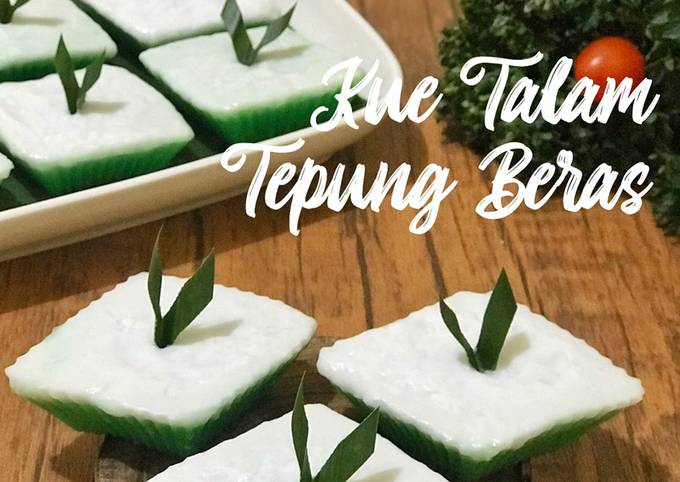 Kue Talam Tepung Beras