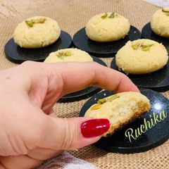 A picture of Naan Khatai Cookies.