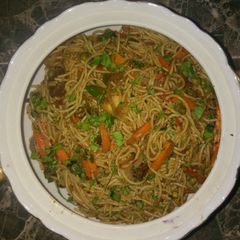 A picture of # OneAfrica.Theme: Pasta challenge.