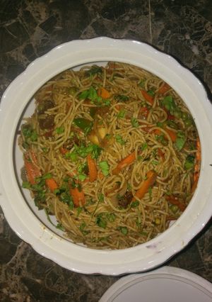 A picture of # OneAfrica.Theme: Pasta challenge.