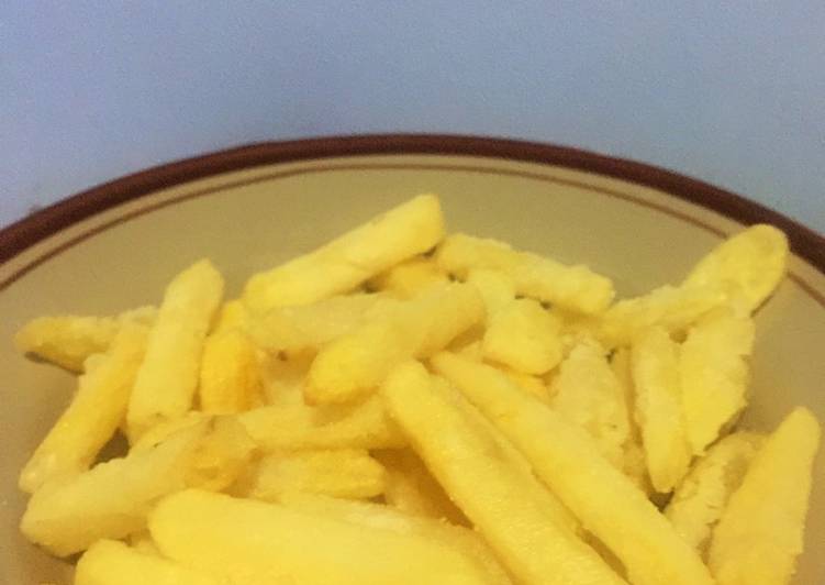 Cara Memasak Kentang goreng french fries yang Gurih