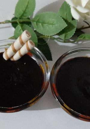 عکسی از دستور پودینگ شکلاتی