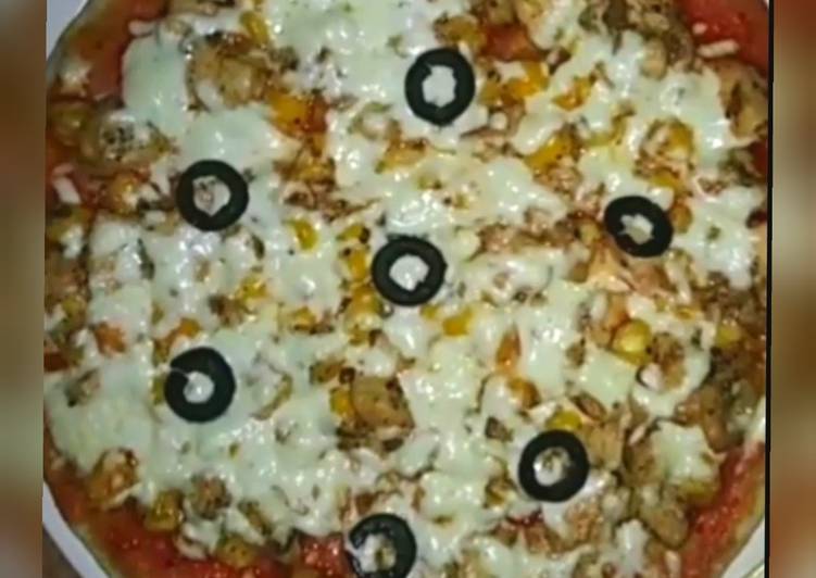 Easiest Way to Make Award-winning Chicken corn pizza