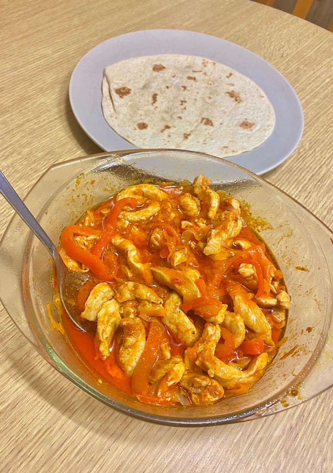 Una foto de Relleno para fajitas de compra