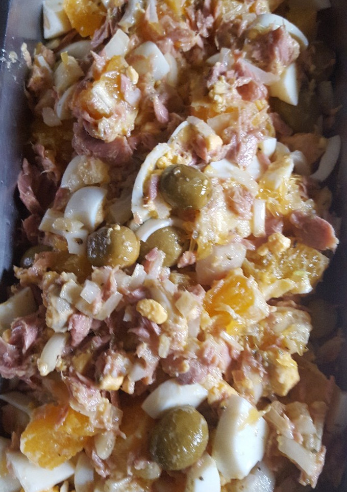 Una foto de Ensalada de naranjas 