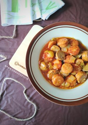 Foto resep Sosis Bakso Asam Manis