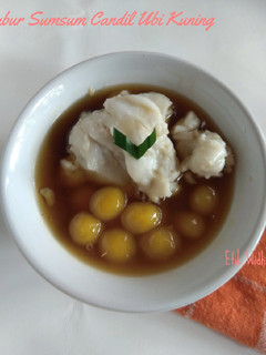 Foto resep Bubur Sumsum Candil Ubi Kuning
