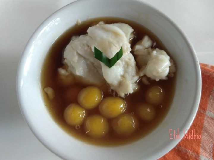 Langkah Mudah untuk Membikin Resep Bubur Sumsum Candil Ubi Kuning yang  Bikin Ketagihan Anti Ribet, Lezat Sekali