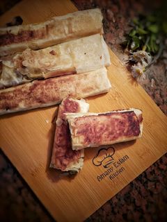 صورة لوصفة جلاش ساندويتش بالسجق وصوص الجبنة 🌯
