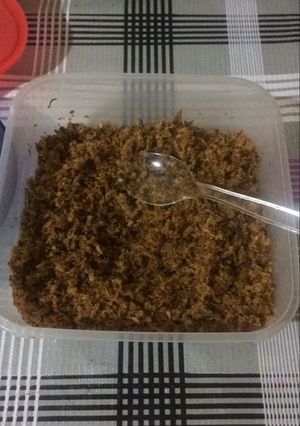 Foto resep Abon/pampis cakalang/tongkol pedas manis