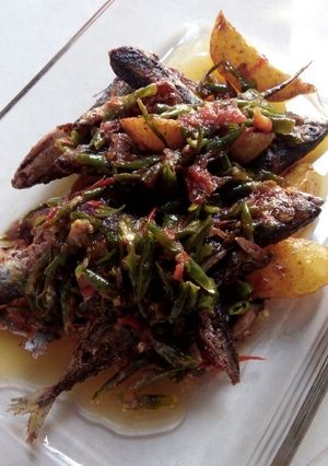 Foto resep Ikan Gambolo Iris Cabe Hijau