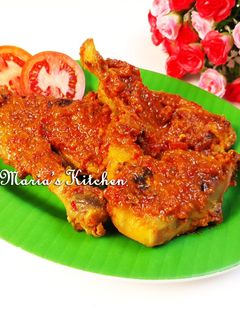 Foto resep Ayam Panggang Bumbu Rujak