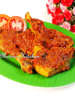 Foto resep Ayam Panggang Bumbu Rujak