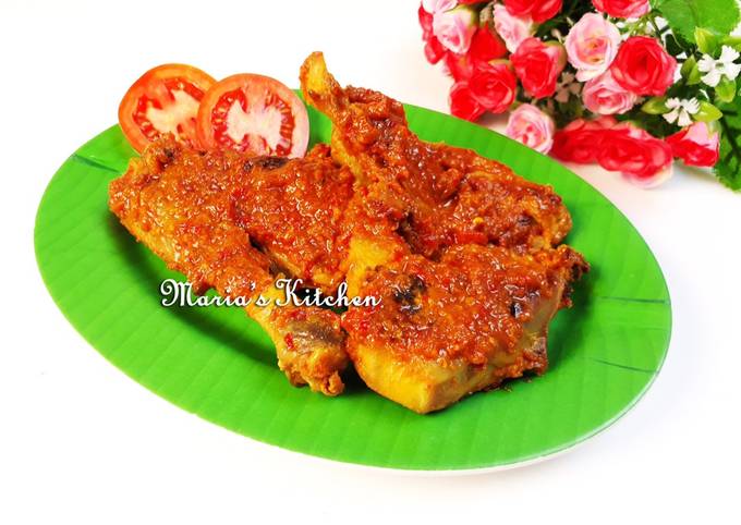 Resep Ayam Panggang Bumbu Rujak yang Bikin Ngiler