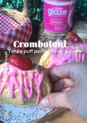 Foto resep 102. Cromboloni versi Hemat. tanpa puff pastry / Danish Pastry