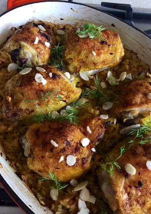 A picture of Fragrant Chicken Pilaf.