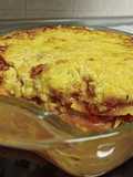 Lasaña boloñesa vegetariana sin gluten
