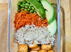 Foto principal de Poke con salmón