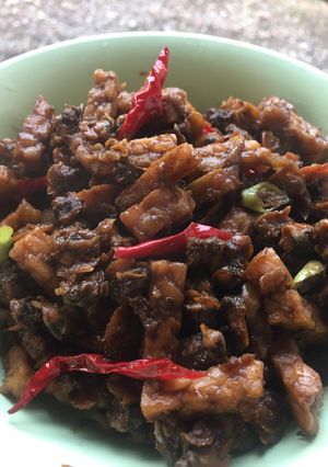 Foto resep Tumis (oseng) kerang tempe