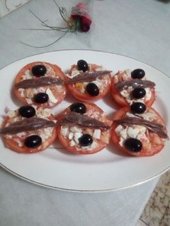Una foto de Tomates rellenos