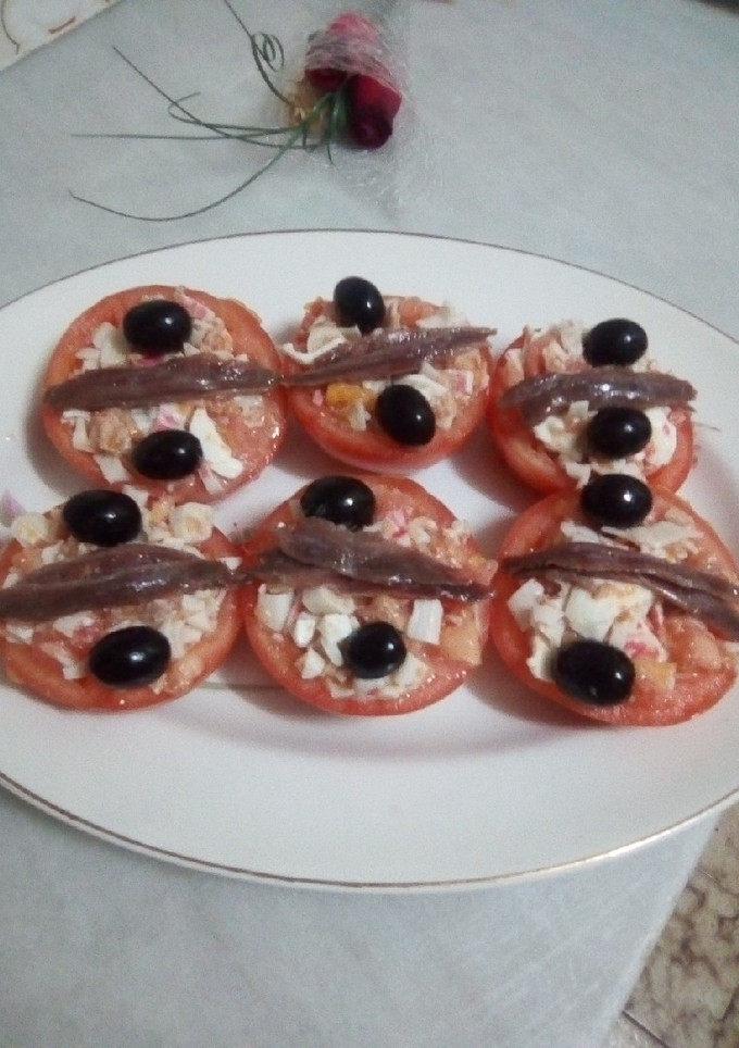 Una foto de Tomates rellenos
