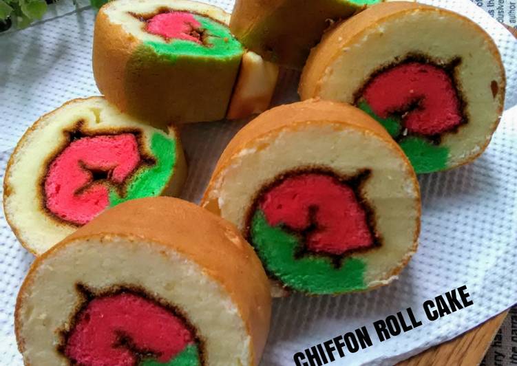 Chiffon roll cake