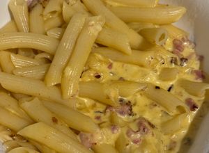 Foto de Penne à Carbonara