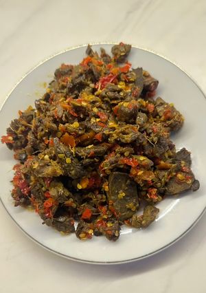 Foto resep Oseng Paru Mercon