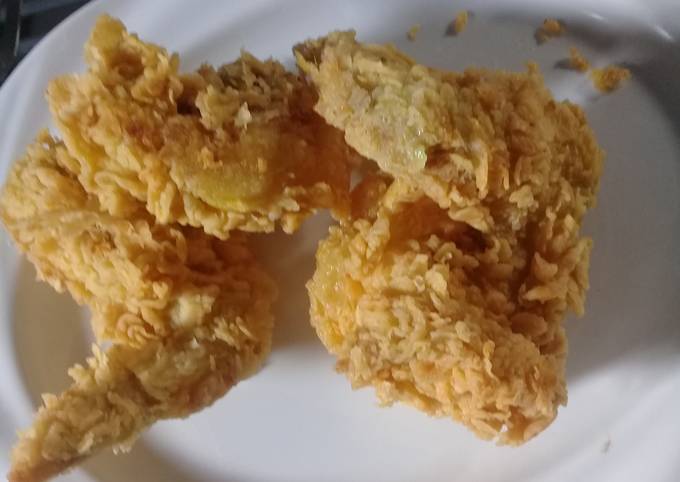 Ayam kentucky yang super duper krispy