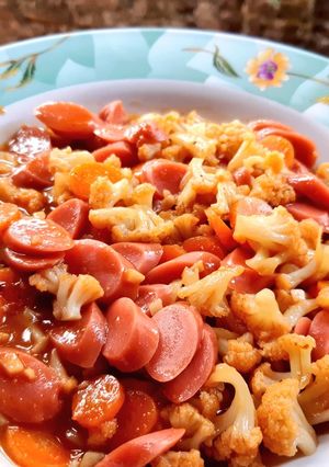 Foto resep Capcai Wortel dan Kembang Kol Simpel