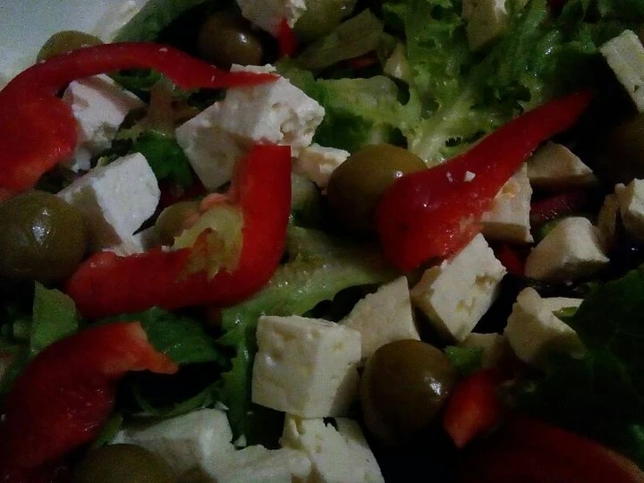 Easy Steps Make|Recipe} Lettuce, pepper, cucumber salad the Can Spoil the Tongue