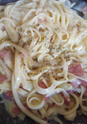 Foto resep Fetucini Carbonara