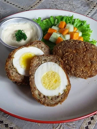 Langkah Mudah untuk Membuat Resep  Scotch Egg yang Bikin Ngiler, Enak