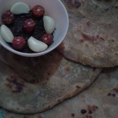 A picture of Kashkash ka paratha.
