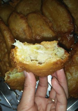 Hình của món Bánh chuối chiên.