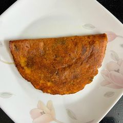 A picture of High Protein Masala Wrap / Crepe.