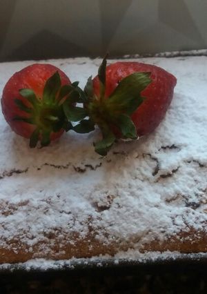 Una foto de Opciones del budín con chispitas de chocolate y nueces!!