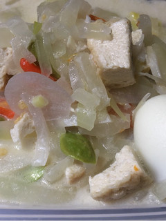 Foto resep Lodeh pepaya muda, telur,tahu dan petai