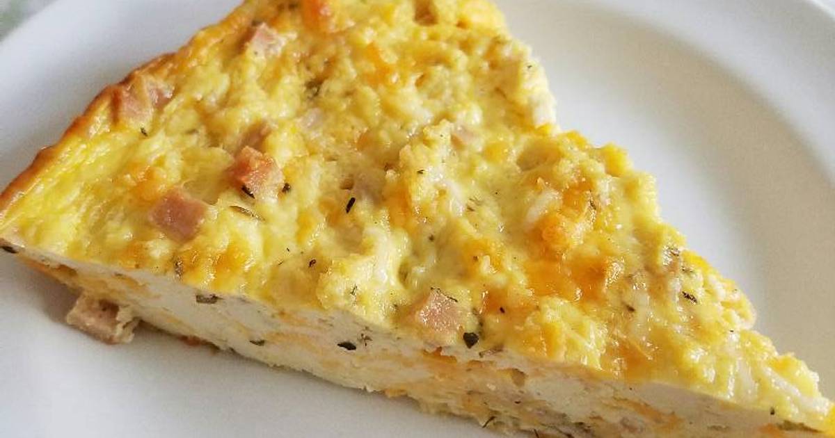 Crustless Tofu Quiche Recipe by Junquo M Hill Cookpad