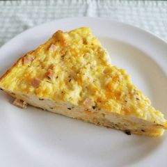 A picture of Crustless Tofu Quiche.