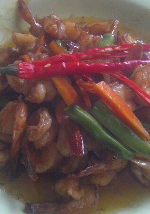 Foto resep Udang teriyaki