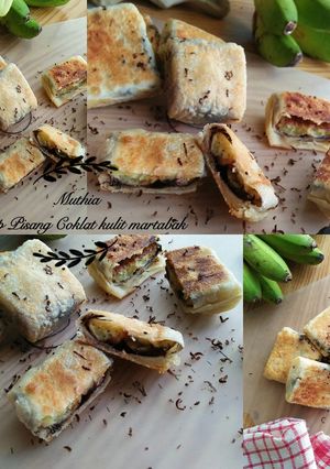 Foto resep Pisang coklat kulit martabak