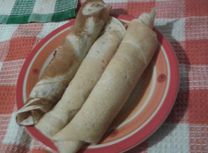 Una foto de Panqueques con Manjar (dulce de leche)