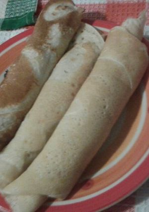 Una foto de Panqueques con Manjar (dulce de leche)
