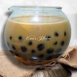 Cappuccino Drink With Boba
