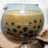 Cappuccino Drink With Boba