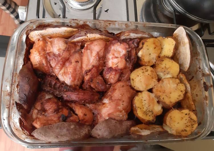 Pollo al horno